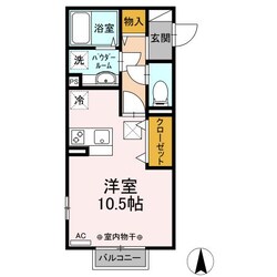 パルクノール（高崎市新保町）の物件間取画像